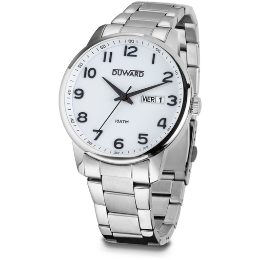 Reloj Duward Elegance Doble Calendario Árabe JO-D95430.01 - Relojería Joyería Orlando