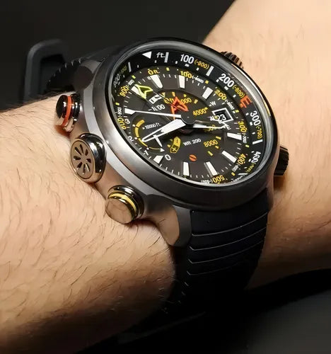 Altichron Eco Drive Super Titanium JO-BN4021-02E - Relojería Joyería Orlando