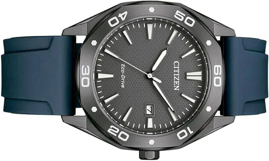 Reloj Citizen Caballero Eco Drive 3 Agujas Silicona BM7638-02H - Relojería Joyería Orlando