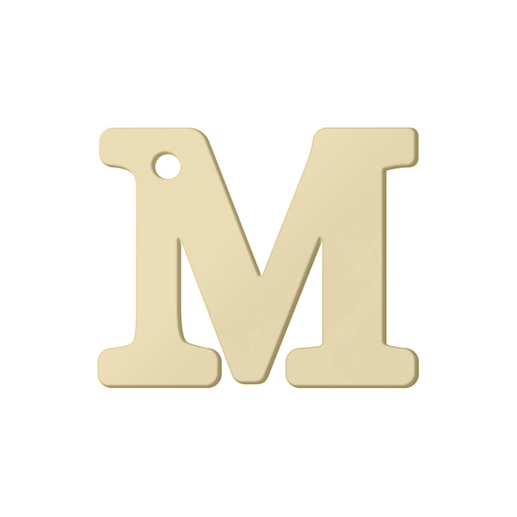 MI HISTORIA - ABALORIO ORO 18KL LETRA