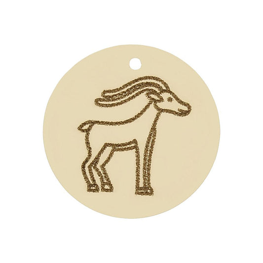MI HISTORIA - ABALORIO ORO 18KL HOROSCOPO CAPRICORNIO