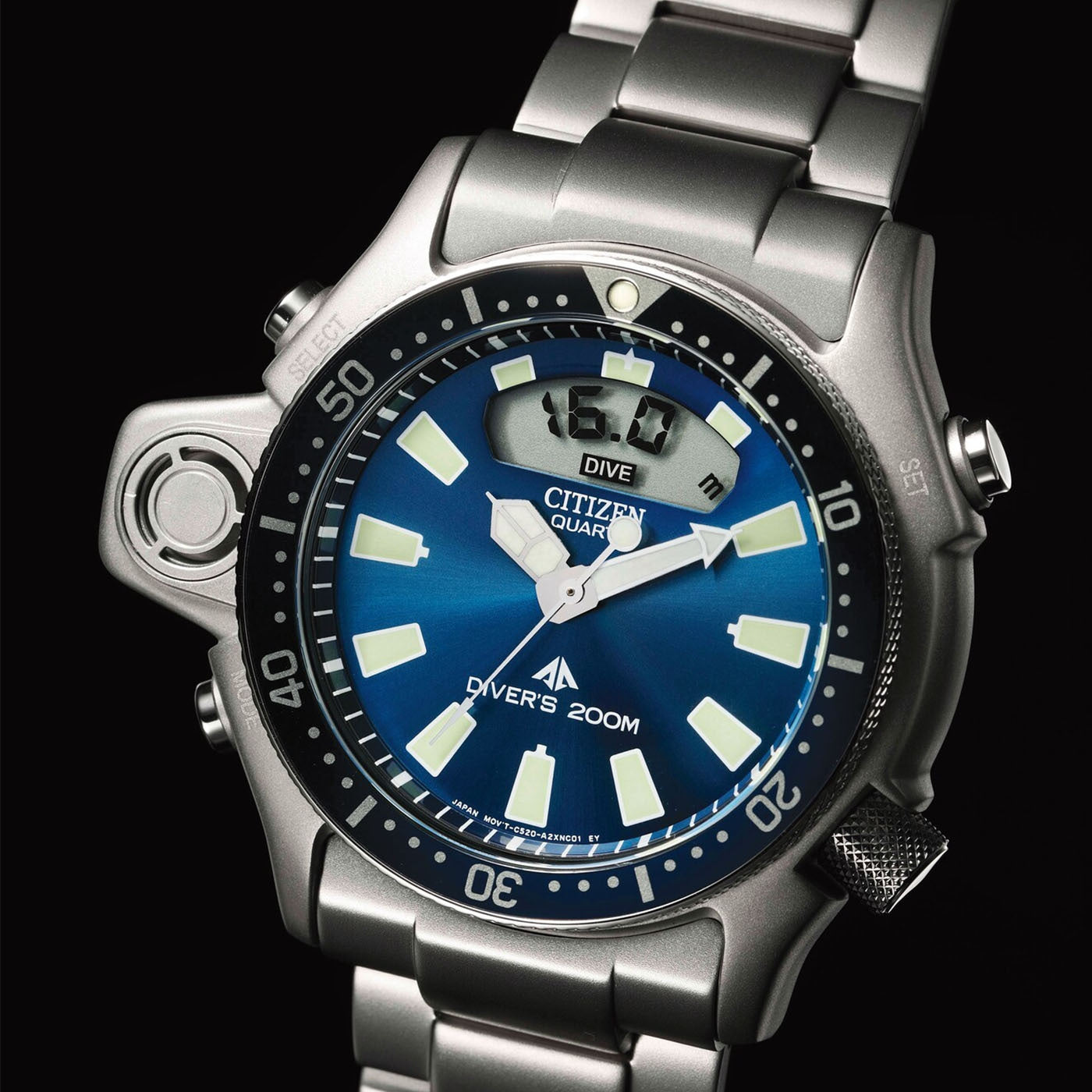 Reloj Citizen Promaster Aqualand I Diver Brazalete JO-JP2000-67L - Relojería Joyería Orlando