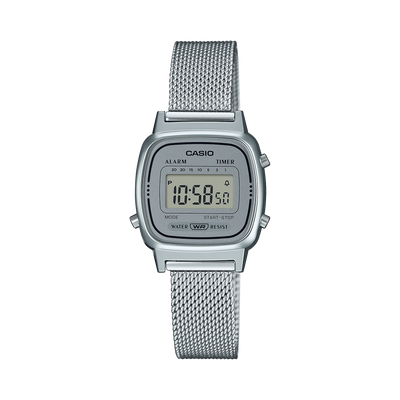 Reloj Casio Vintage  Malla Milanesa - JO-LA670WEM-7EF