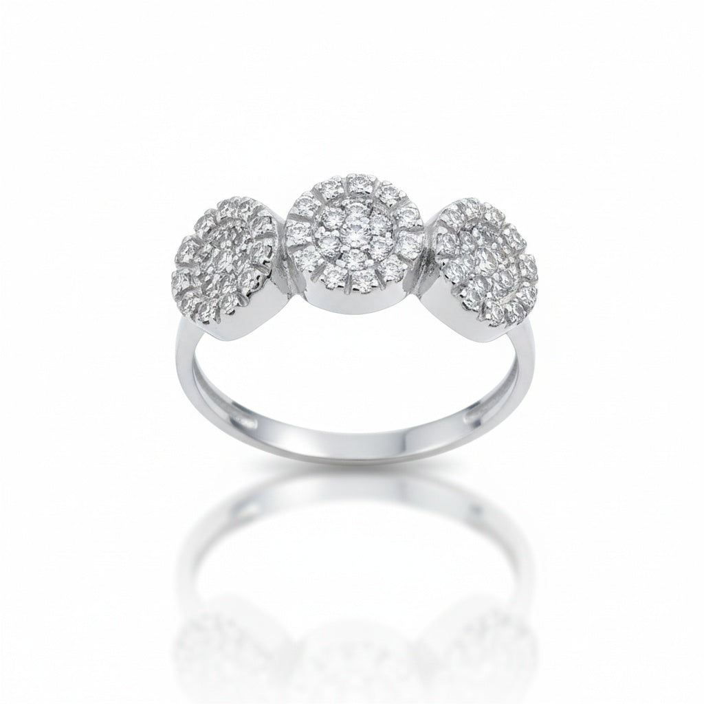 SORTILLA OR BLANC 18KL DIAMANTS - STOCK