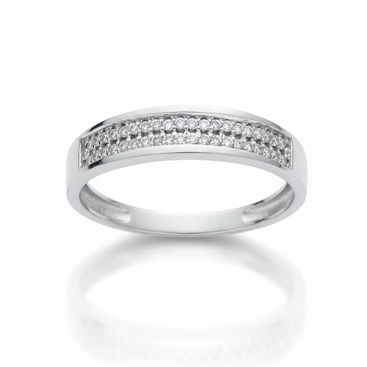 SORTILLA OR BLANC 18KL DIAMANTS - STOCK