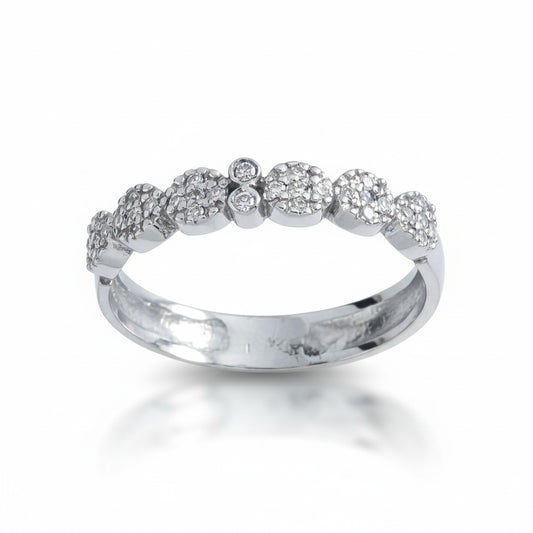 SORTILLA OR BLANC 18KL DIAMANTS - STOCK