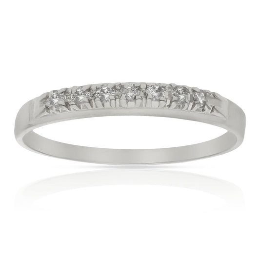 SORTILLA OR BLANC 18KL DIAMANTS - STOCK