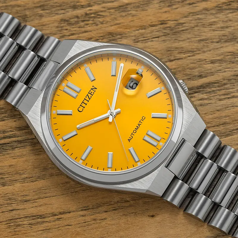 Citizen Mecánico Tsuyosa Naranja JO-NJ0150-81Z