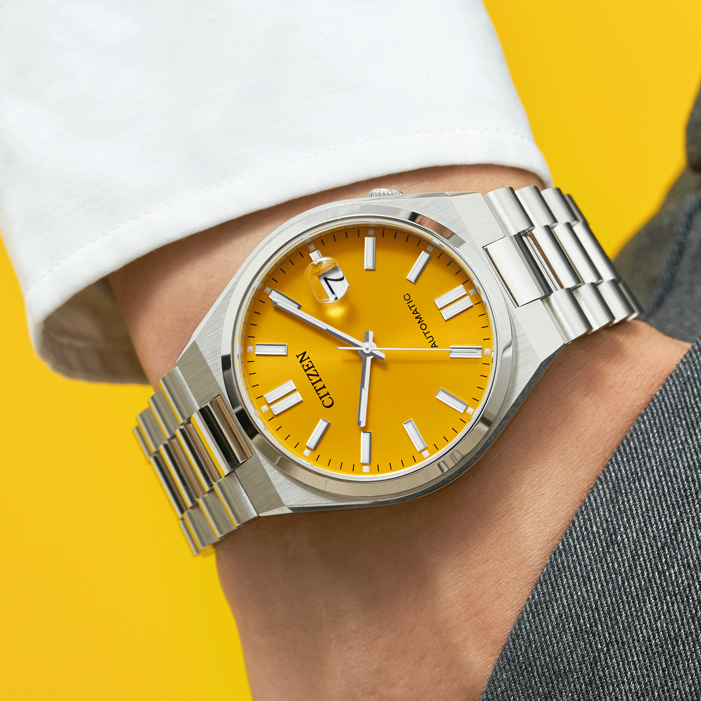 Citizen Mecánico Tsuyosa Naranja JO-NJ0150-81Z