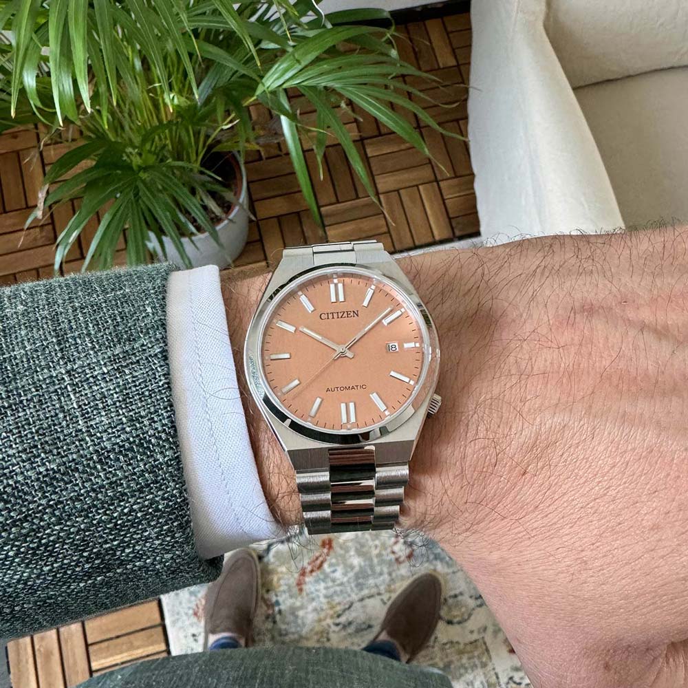 Citizen Mecánico Tsuyosa Marron JO-NJ0159-86Z - Relojería Joyería Orlando