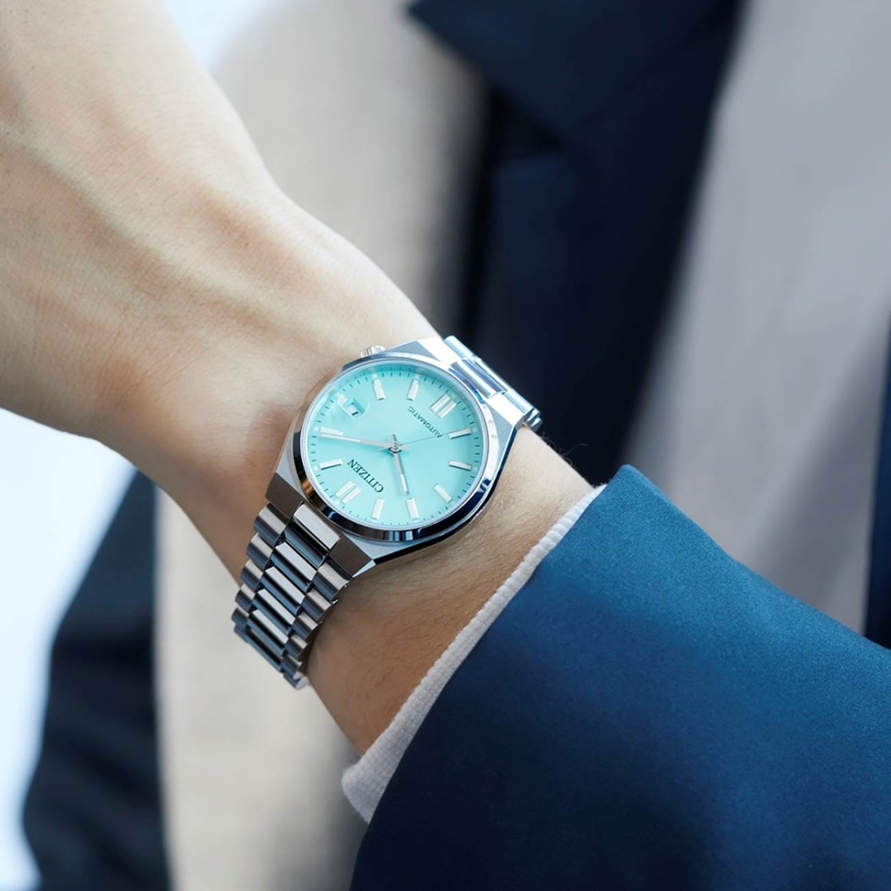 Citizen Mecánico JO-NJ0200-50L Sport Azul
