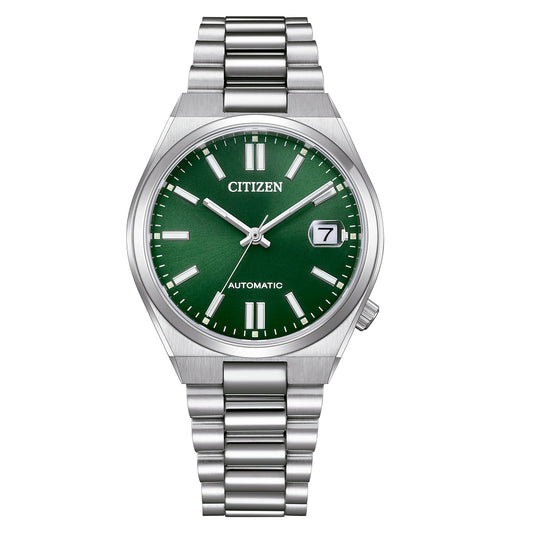 Citizen Mecánico JO-NJ0200-50X Sport Verde - Relojería Joyería Orlando