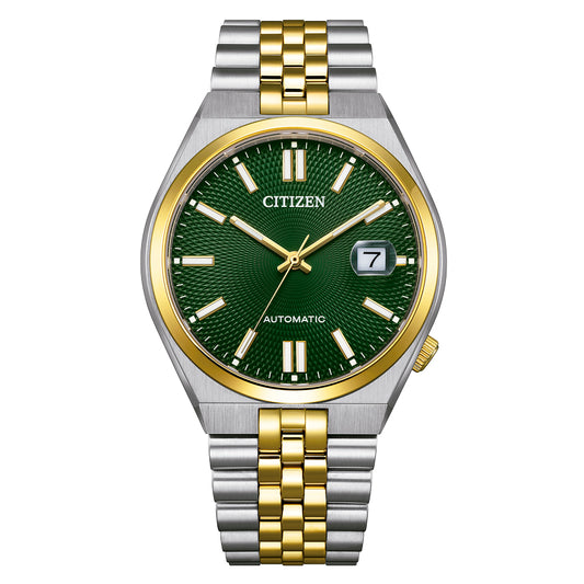 Citizen Mecánico JO-NK0024-54X Verde - Relojería Joyería Orlando