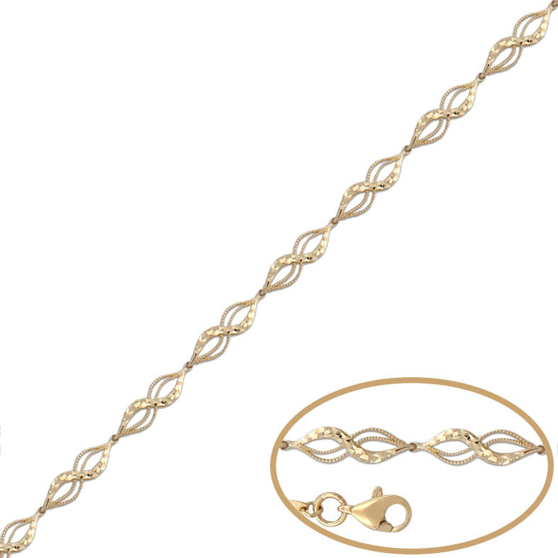 PULSERA ORO 18KL TALLADA