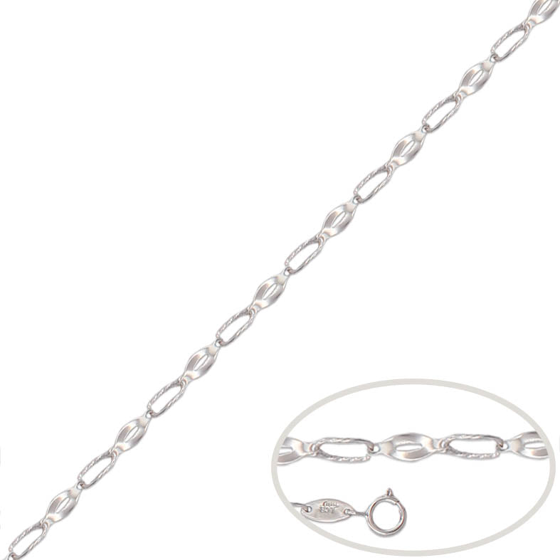 PULSERA ORO BLANCO 18KL
