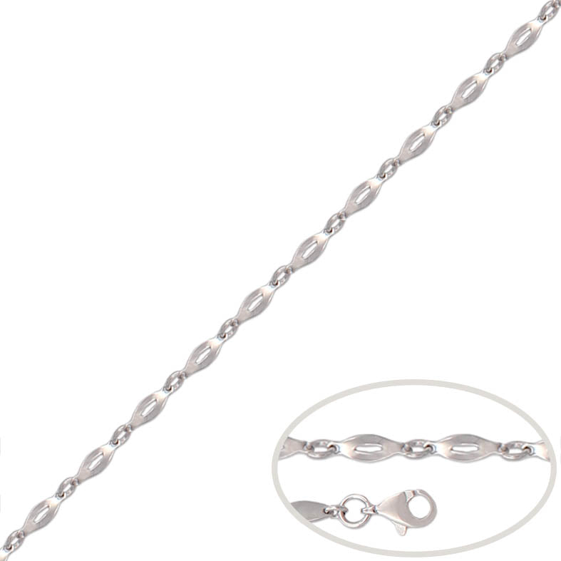 PULSERA ORO BLANCO 18KL