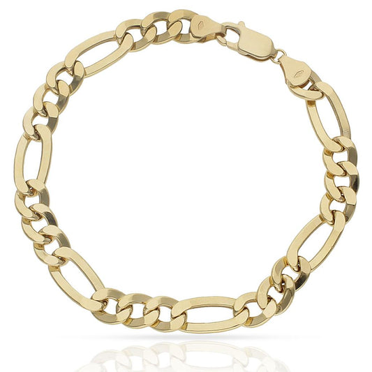 PULSERA ORO 18KL HUECA 3X1 - 8MM