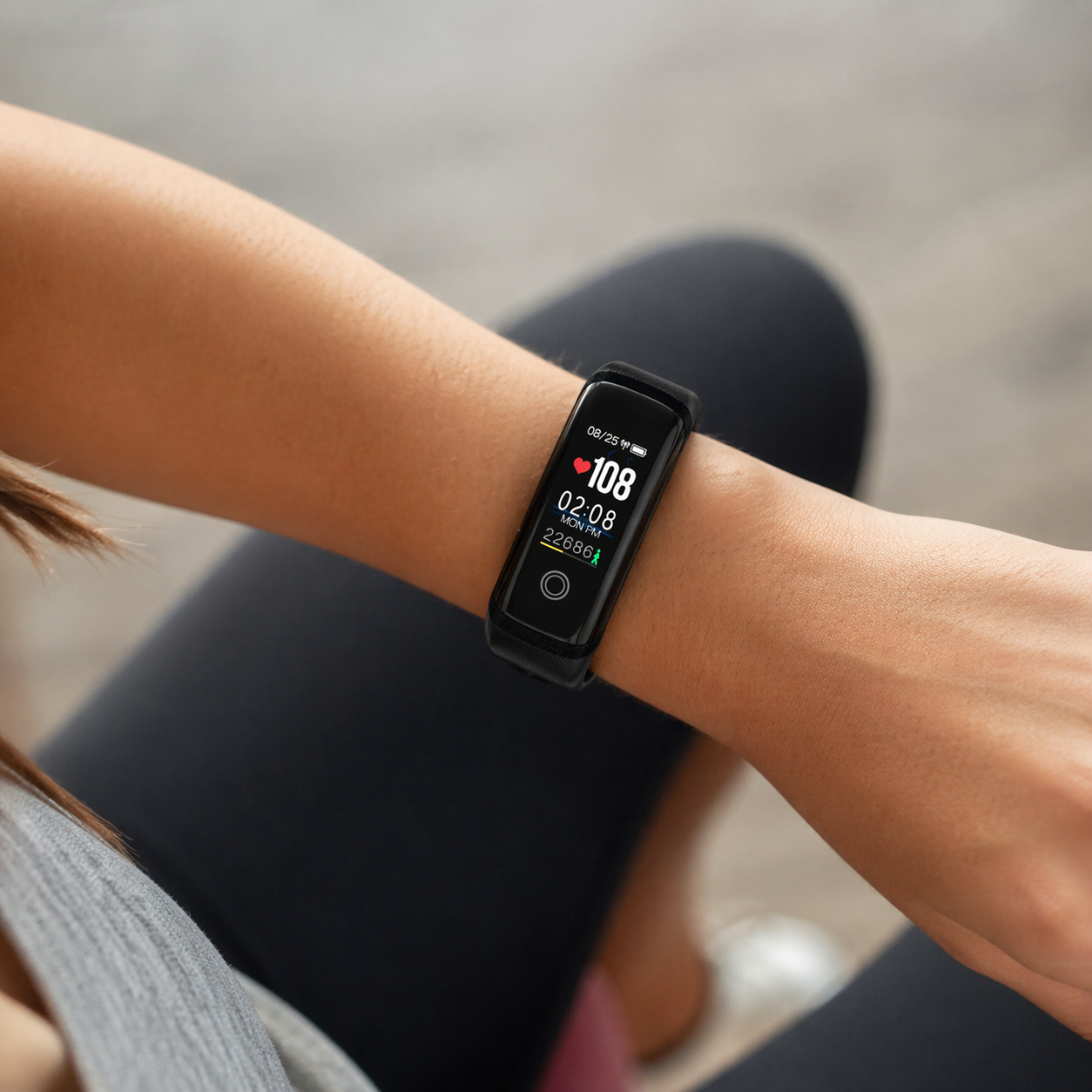 Reloj Smartwatch Liska SV-M04-5 Sport Negro - Monitor Actividad y Sueño
