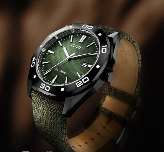 Reloj Citizen Caballero Eco Drive 3 Agujas Nylon JO-BM7635-01X - Relojería Joyería Orlando