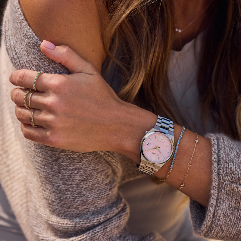 Citizen Mecánico JO-NJ0200-50Z Sport Rosa - Relojería Joyería Orlando