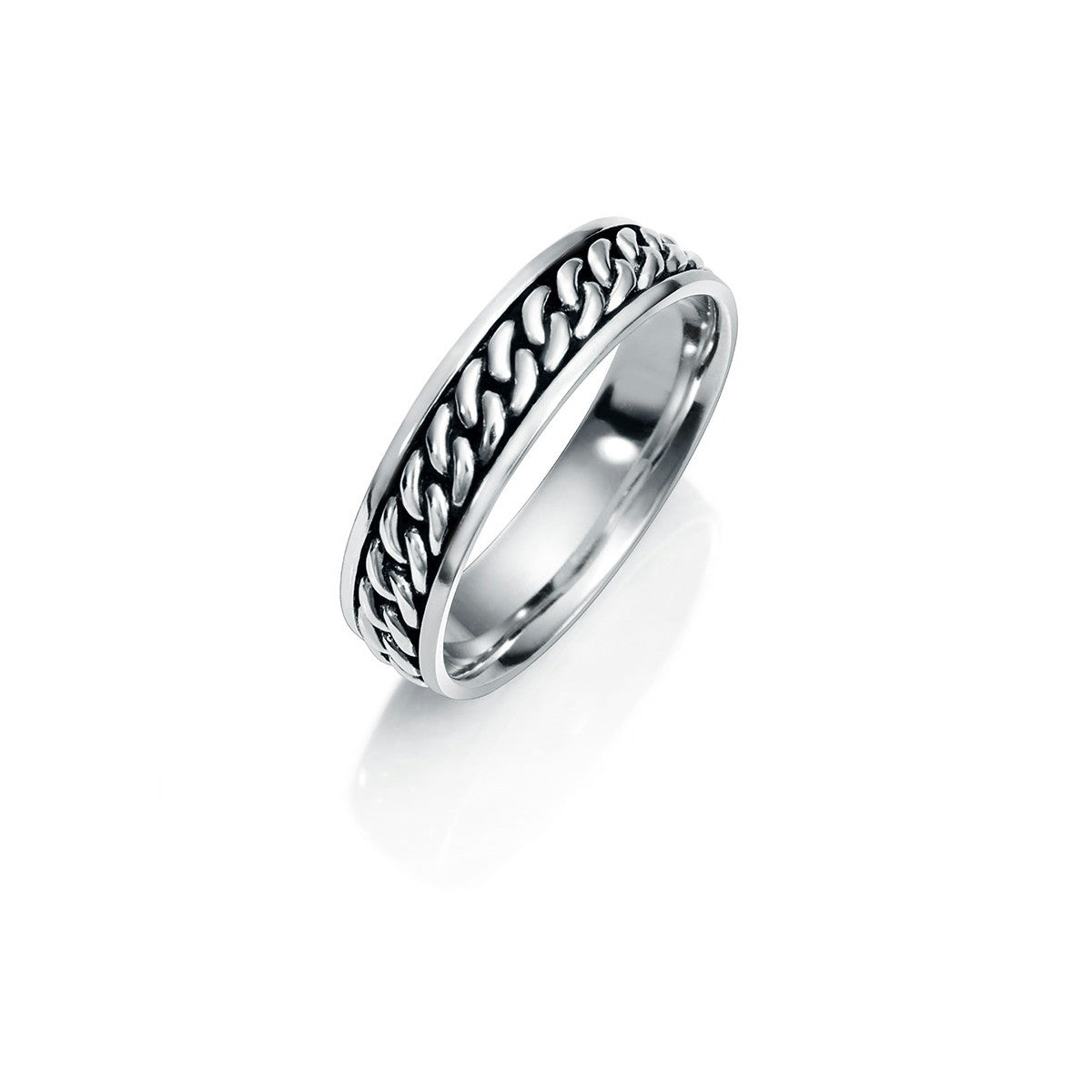 Anillo Hombre Cadena Envejecido JO-SO1268