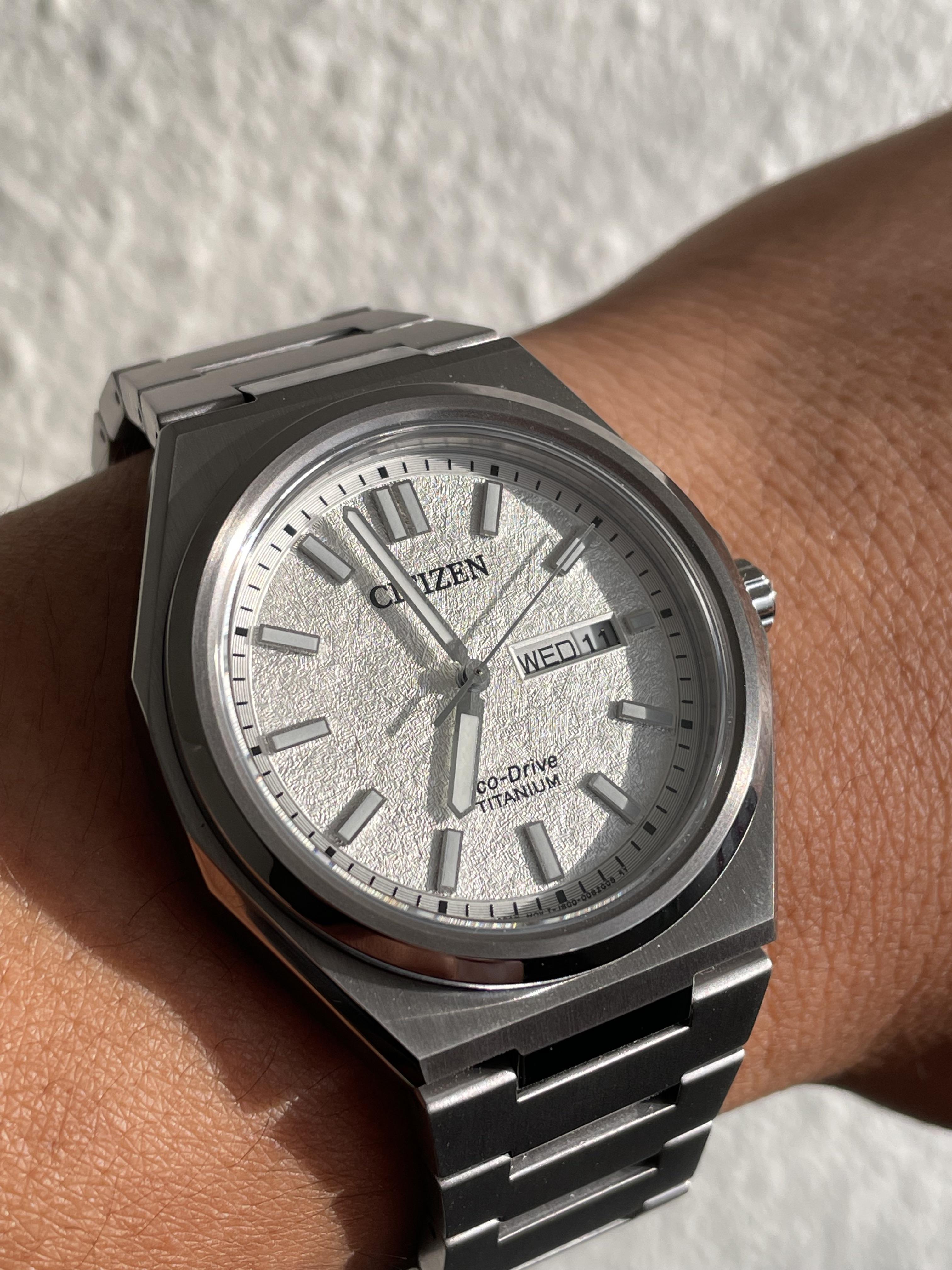 Reloj Citizen Caballero 3 Agujas Super Titanium JO-AW0130-85A - Relojería Joyería Orlando