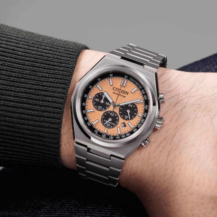 Reloj Citizen Caballero Chrono Super Titanium JO-CA4610-85Z
