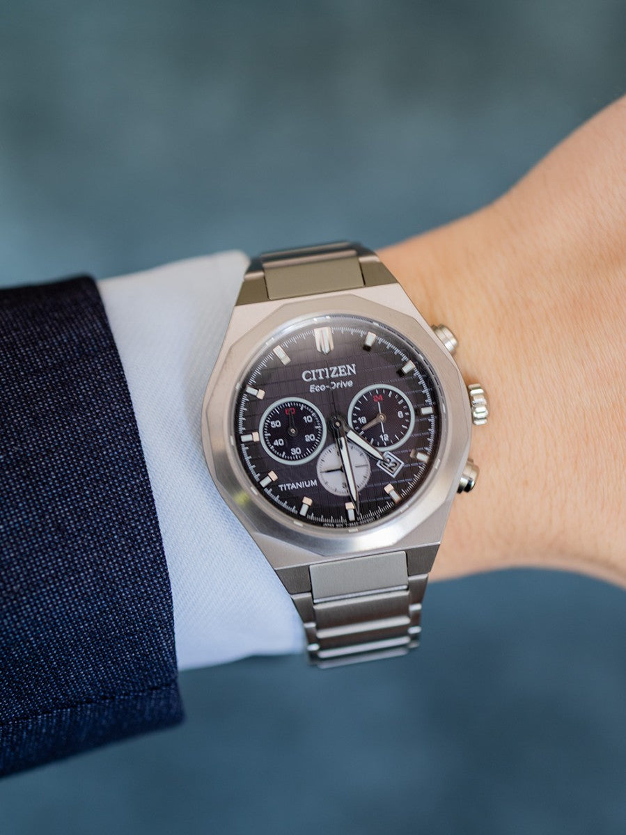 Reloj Citizen Caballero Chrono Super Titanium JO-CA4690-51E - Relojería Joyería Orlando