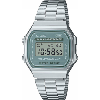 Reloj Casio Vintage  Dial Verde - JO-A168WA-3AYES