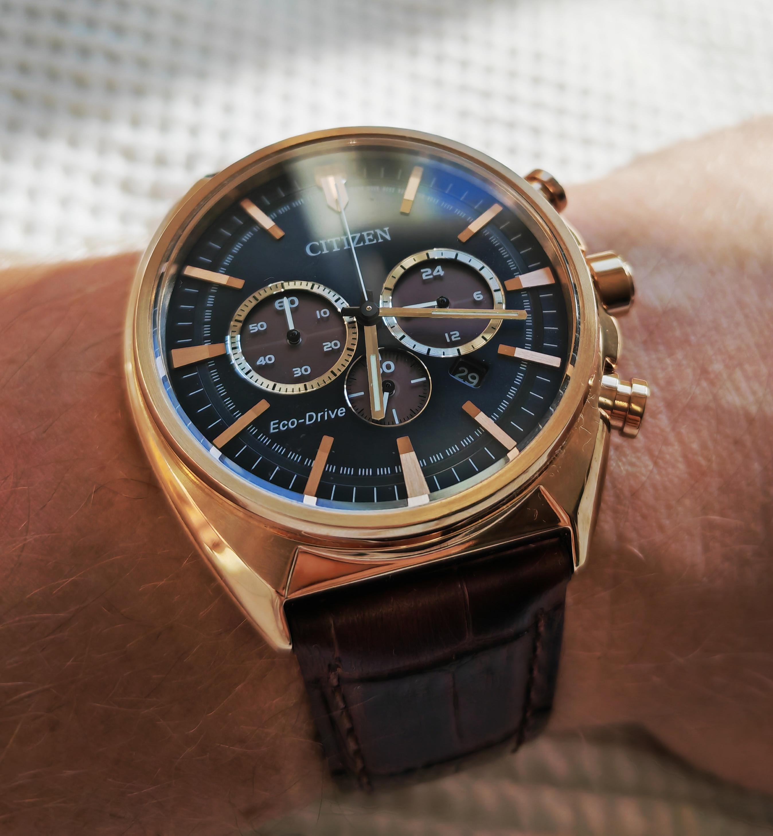 Reloj Citizen Caballero Chrono Eco Drive JO-CA4283-04L