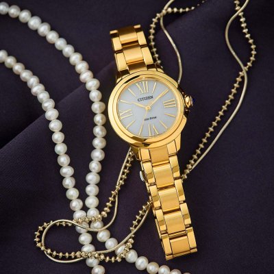 Reloj Citizen Lady JO-EM1162-52A Oro y Zafiro
