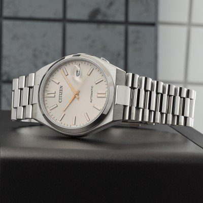 Citizen Mecánico Tsuyosa Blanco JO-NJ0151-88W - Relojería Joyería Orlando