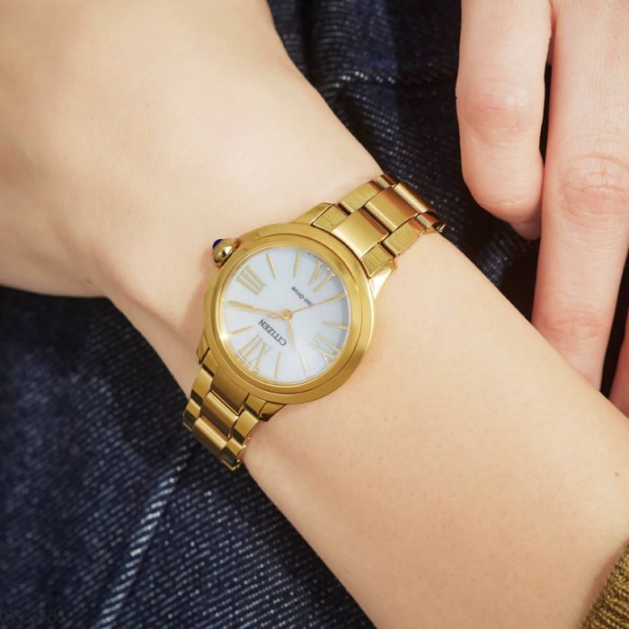 Reloj Citizen Lady JO-EM1162-52A Oro y Zafiro
