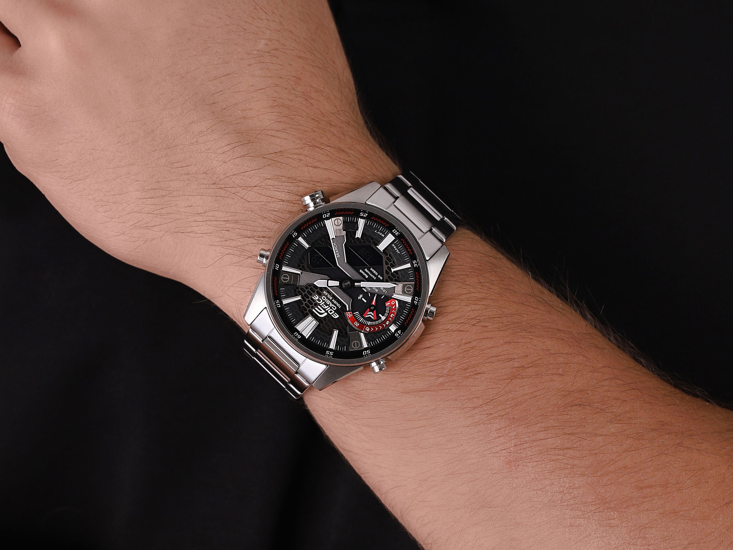 Rellotge Casio EDIFICI Grille Dial Solar Combi JO-ECB-S100D-1AEF