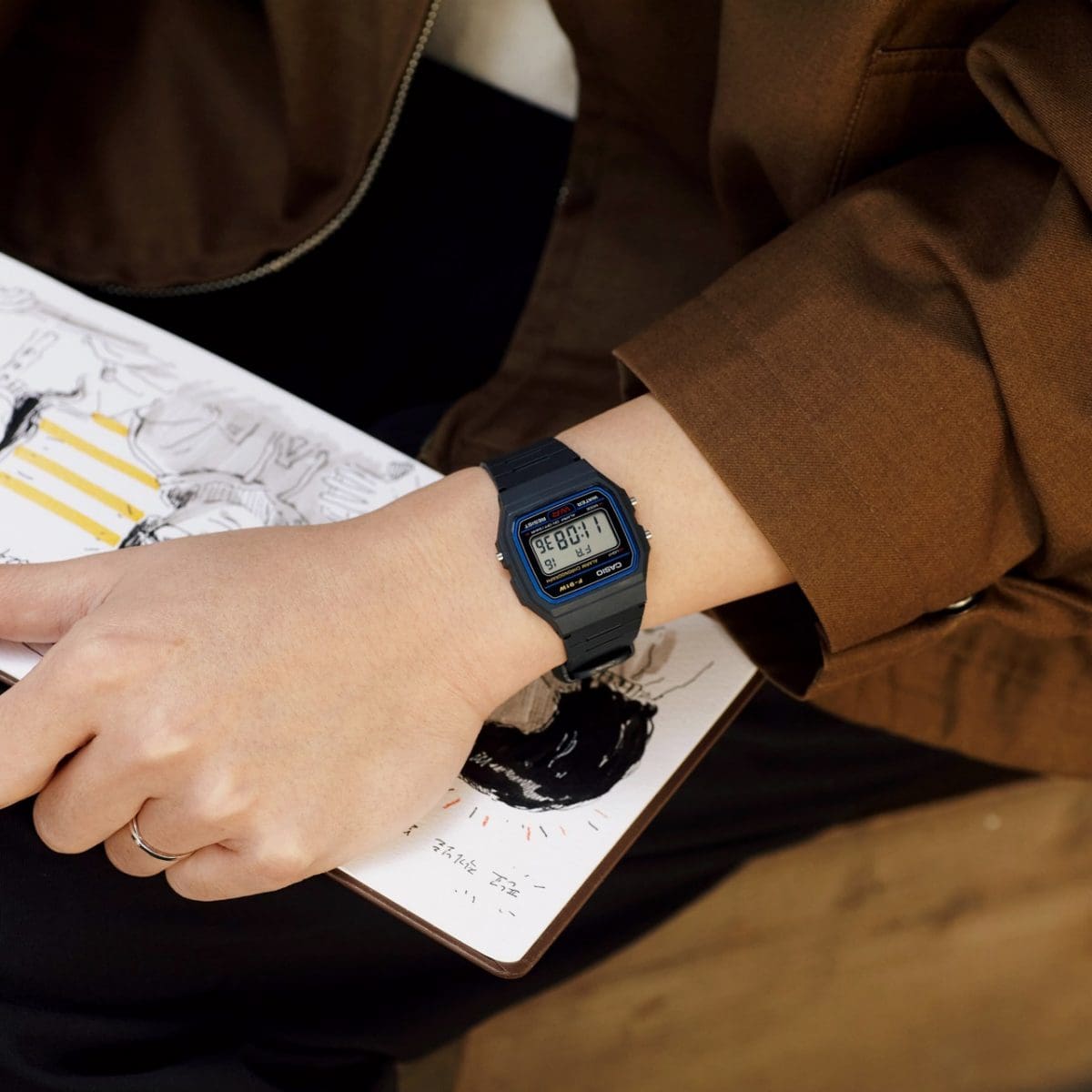 Reloj Casio Vintage  JO-F-91W-1YEG