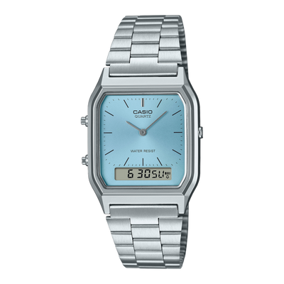 Reloj Casio Vintage  Ana-Digi Azul - JO-AQ-230A-2A1MQYES