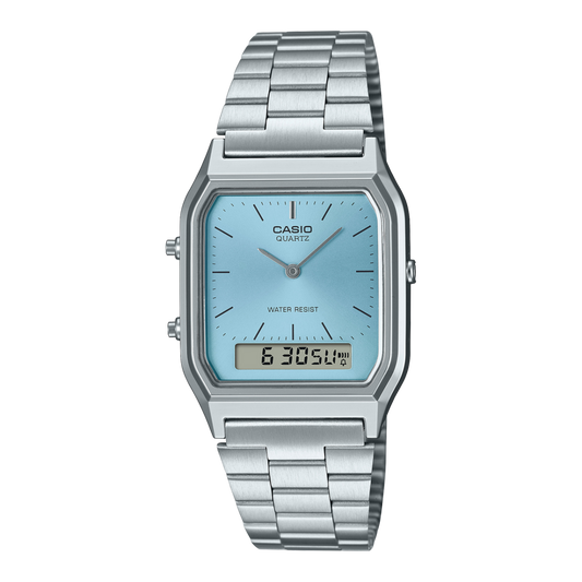 Rellotge Casio Vintage Ana-Digi Blau - JO-AQ-230A-2A1MQYES