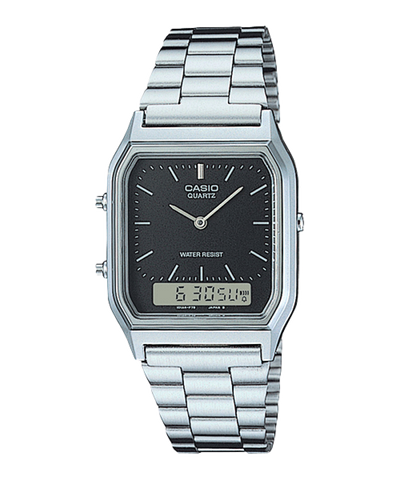 Reloj Casio Vintage  Ana-Digi Negro - JO-AQ-230A-1DMQYES