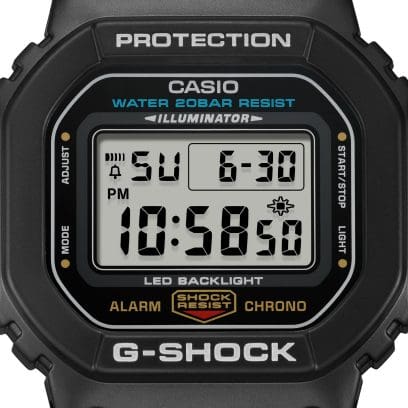 CASIO COLOR NEGRO ORIGIN DW-5600UE-1