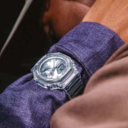 Rellotge Casio Color Blanc CLASSIC GA-2100BM-7A8