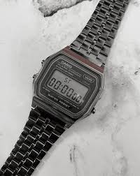 Rellotge Casio Vintage A158WETB-1AEF Gunmetal - JO-A158WETB-1AEF
