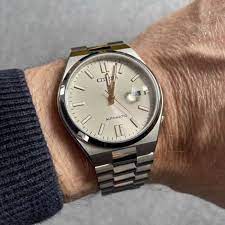 Citizen Mecánico Tsuyosa Blanco JO-NJ0151-88W - Relojería Joyería Orlando