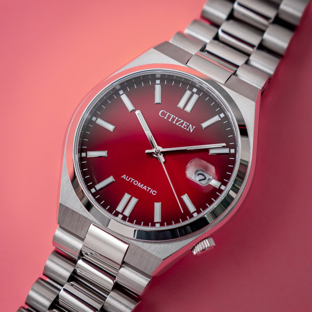 Citizen Mecánico Tsuyosa Roja JO-NJ0150-56W