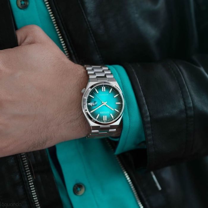 Citizen Mecánico Tsuyosa Azulado JO-NJ0151-88X