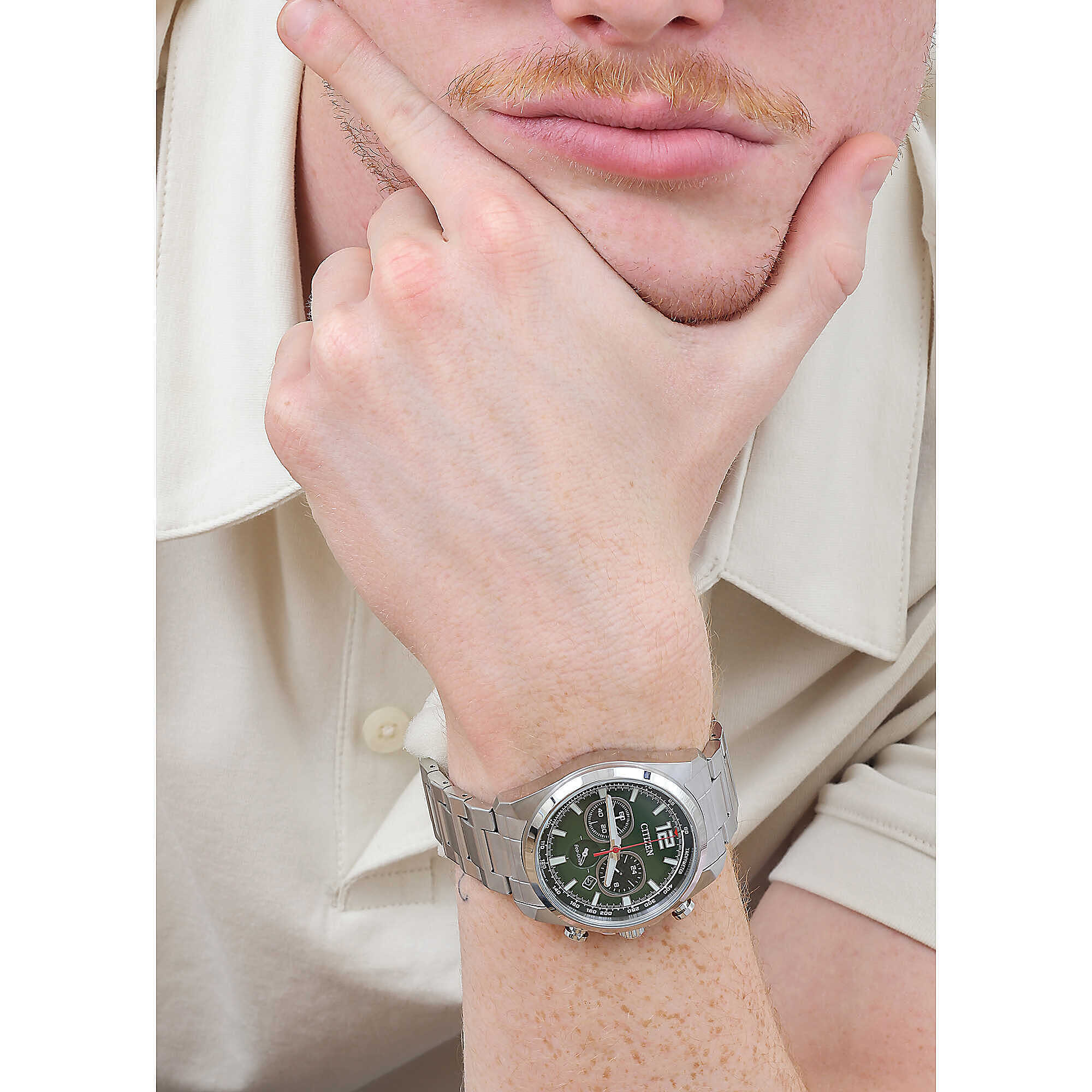 Reloj Citizen Chrono Eco Drive Active Sport Acero JO-CA4640-50X - Relojería Joyería Orlando