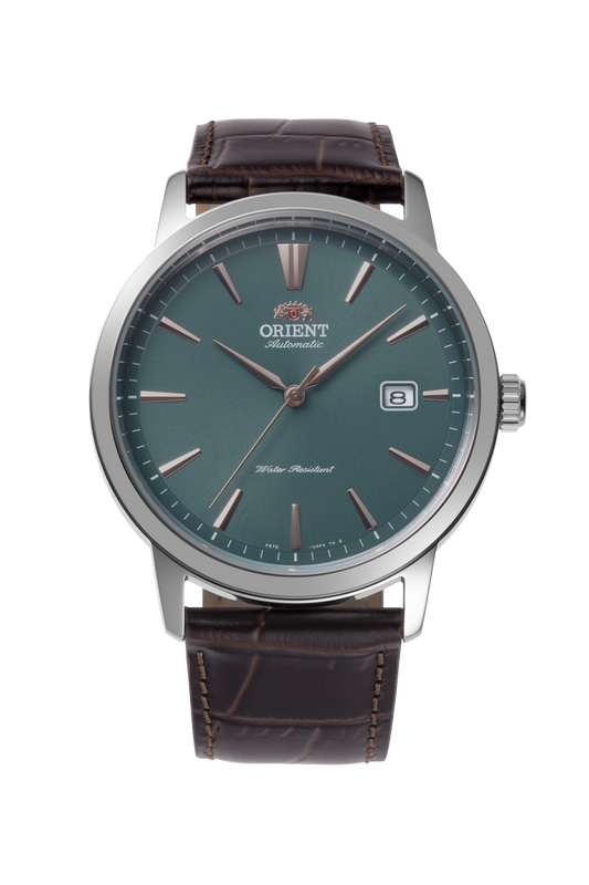 Reloj Orient Hombre Automático Esfera Crema  Verde JO-RA-AC0F13E30B - Relojería Joyería Orlando