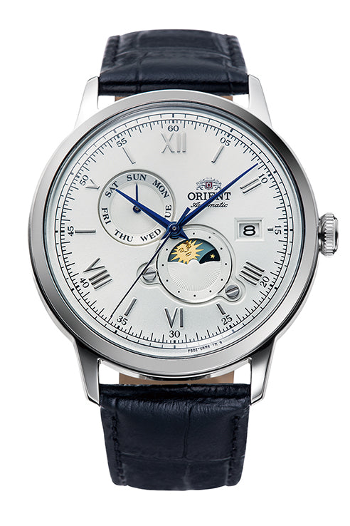 Reloj Orient Hombre Automático Fases Lunares JO-RA-AK0802S30B - Relojería Joyería Orlando
