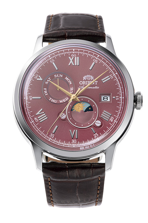 Reloj Orient Hombre Automático Fases Lunares JO-RA-AK0807R30B - Relojería Joyería Orlando