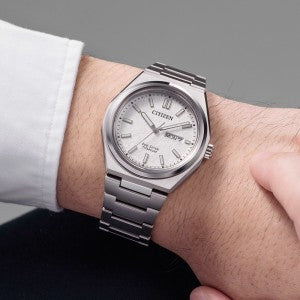 Reloj Citizen Caballero 3 Agujas Super Titanium JO-AW0130-85A - Relojería Joyería Orlando