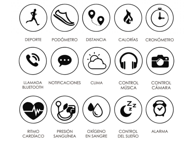 Reloj SmartWatch Ref:  JO-SV-09DF-1
